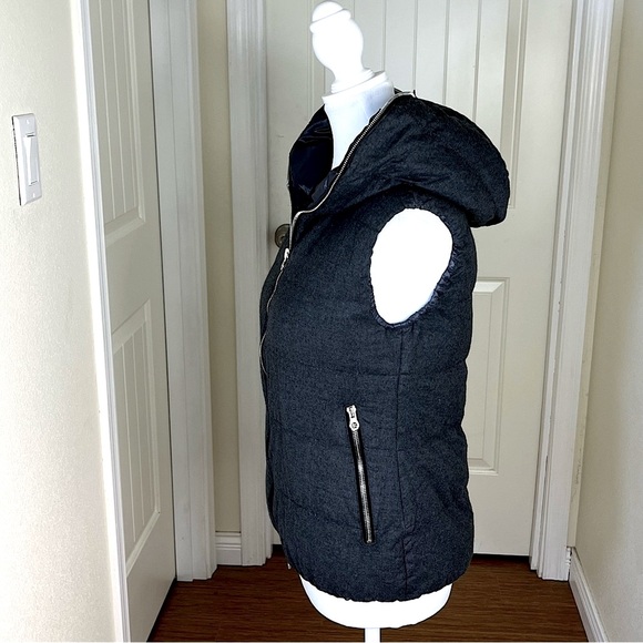 DUVETICA x F. LLI CERRUTI Cashmerelight Vest Size 40 EU Gray Designer Outdoor - Picture 5 of 14